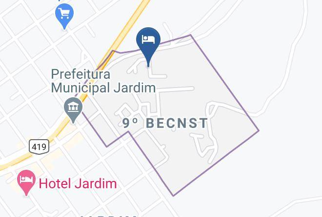 Jardim - Hotel De Transito De Jardim Maps