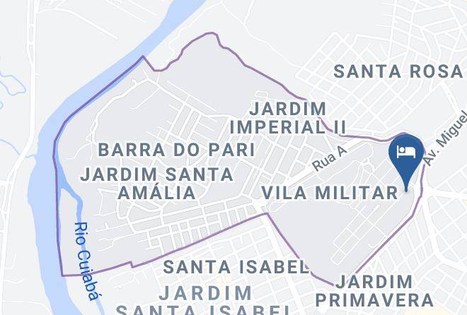 Cuiaba - Hotel De Transito De Oficiais Do Exercito Maps