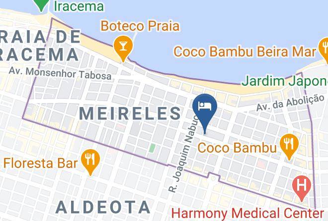 Fortaleza - Hotel De Transito De Oficiais Do Exercito Maps