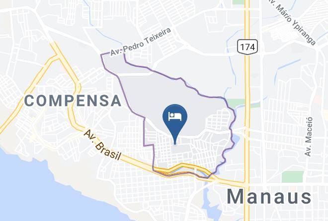 Manaus - Hotel De Transito De Oficiais Maps