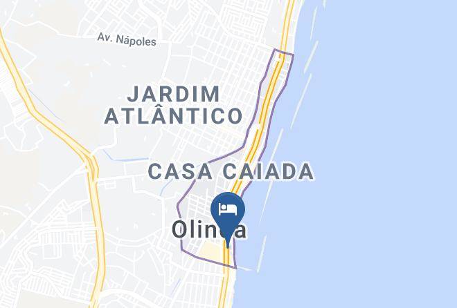 Olinda - Hotel De Transito De Oficiais Maps