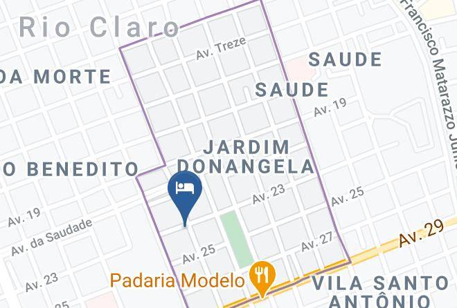Rio Claro - Hotel De Transito Dos Oficiais Do Dcta Maps