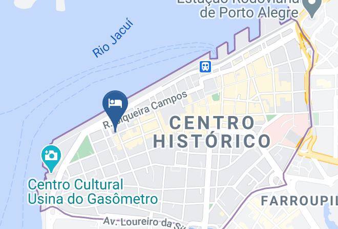 Porto Alegre - Hotel De Transito Maps