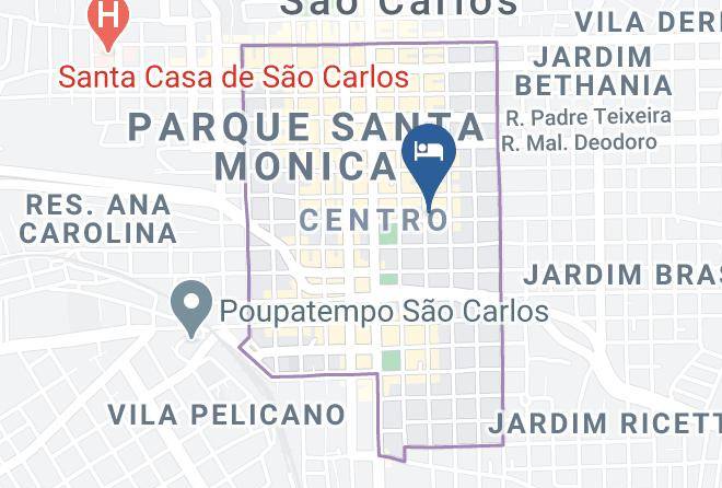 Sao Carlos - Hotel De Turismo Caicara Ltda Maps