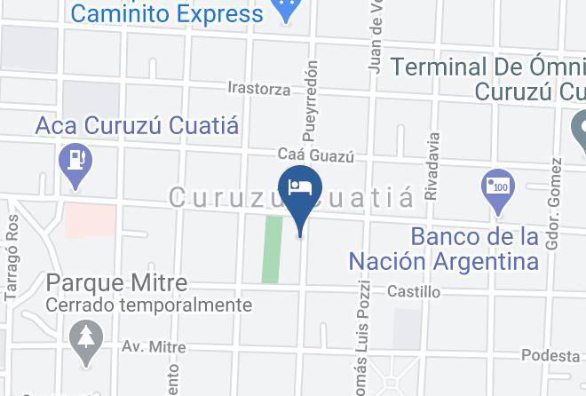 Curuzu Cuatia - Hotel De Turismo Curuzu Cuatia Maps