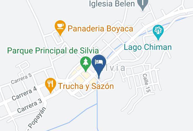 Silvia - Hotel De Turismo Silvia Maps