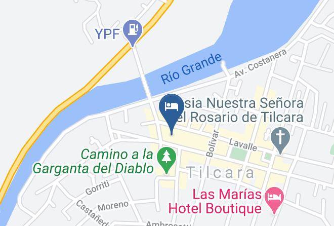 Tilcara - Hotel De Turismo Tilcara Maps