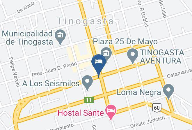 Tinogasta - Hotel De Turismo Maps