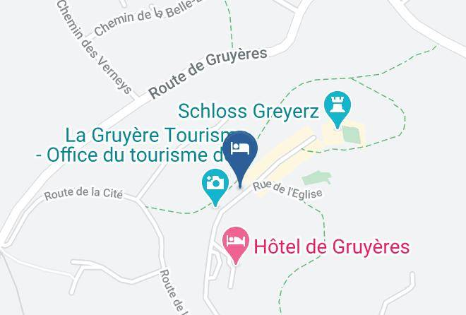La Gruyere - Hotel De Ville Gruyeres Maps