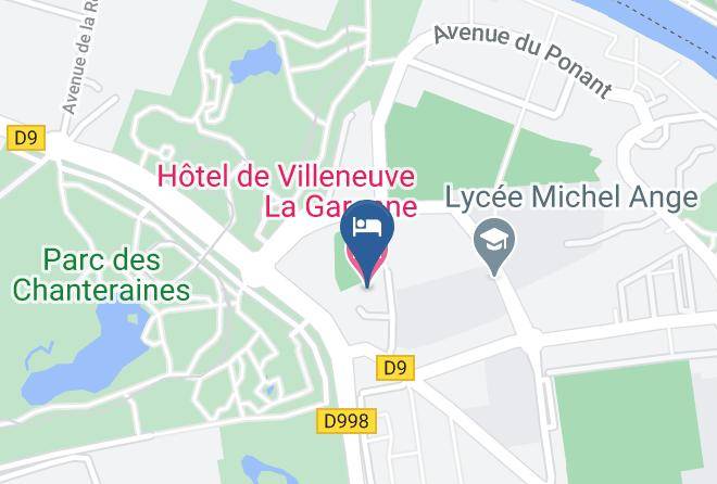 Hauts De Seine - Hotel De Villeneuve La Garenne Maps