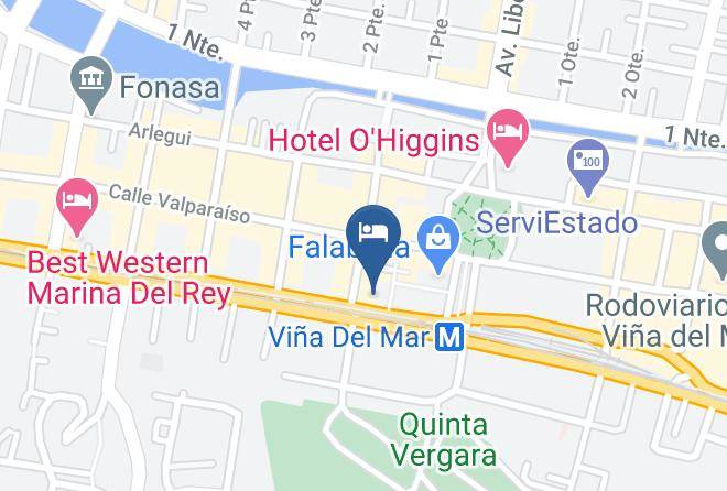 Valparaiso Province - Hotel De Vina Maps
