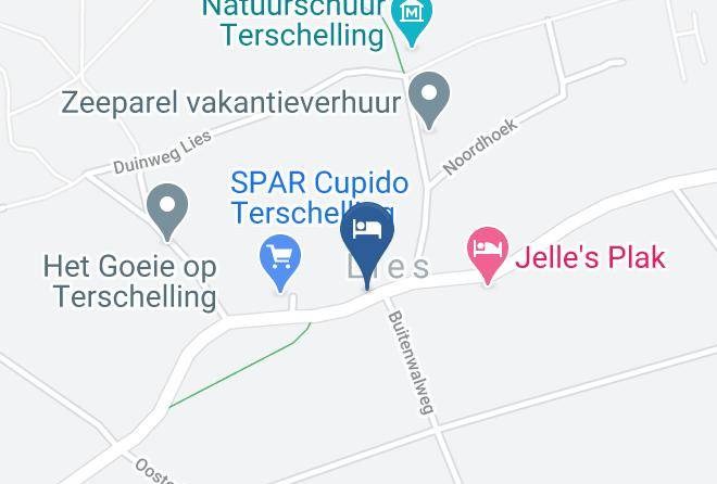 Terschelling - Hotel De Walvisvaarder Op Terschelling Maps