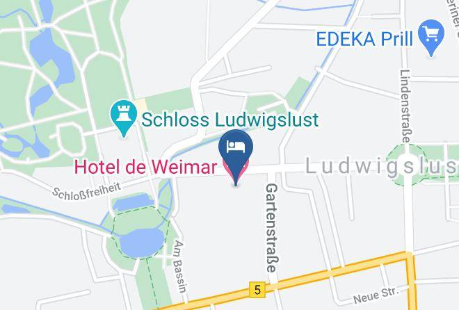 Ludwigslust Parchim - Hotel De Weimar Maps