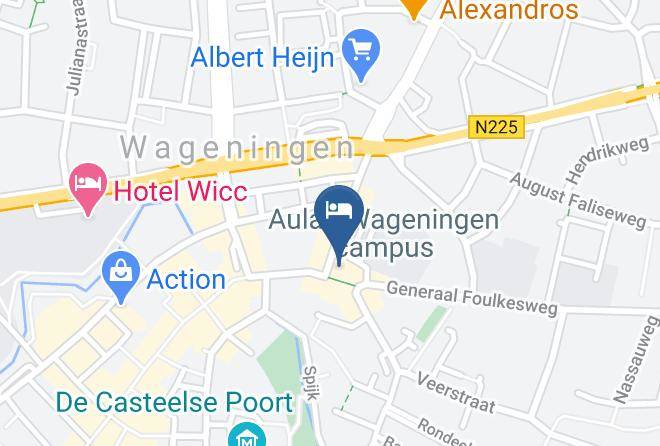 Gemeente Wageningen - Hotel De Wereld Maps