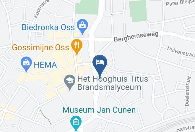 Gemeente Oss - Hotel De Weverij Maps