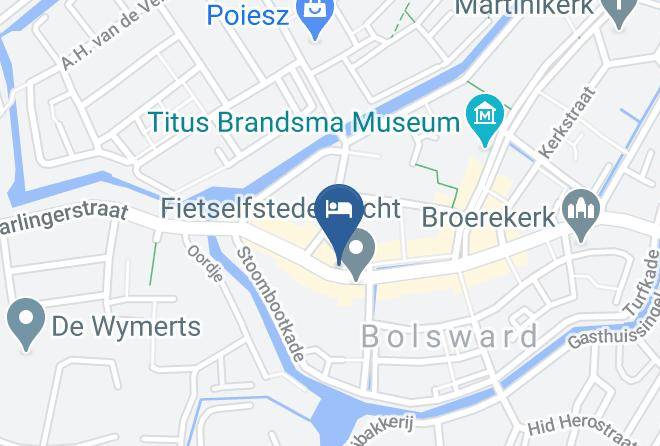 Sudwest Fryslan - Hotel De Wijnberg Maps