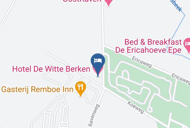 Gemeente Epe - Hotel De Witte Berken Maps