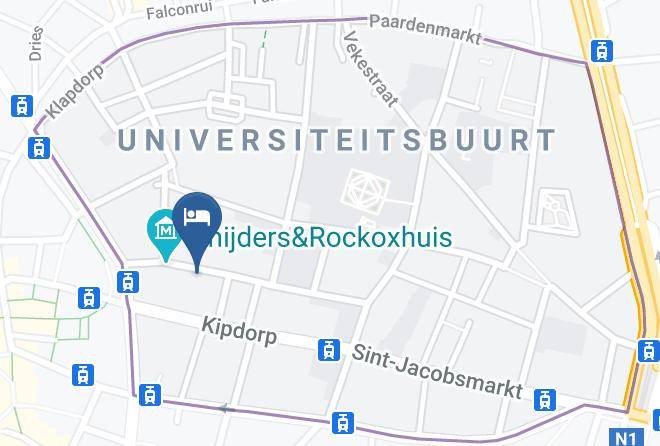 Hotel De Witte Lelie Map