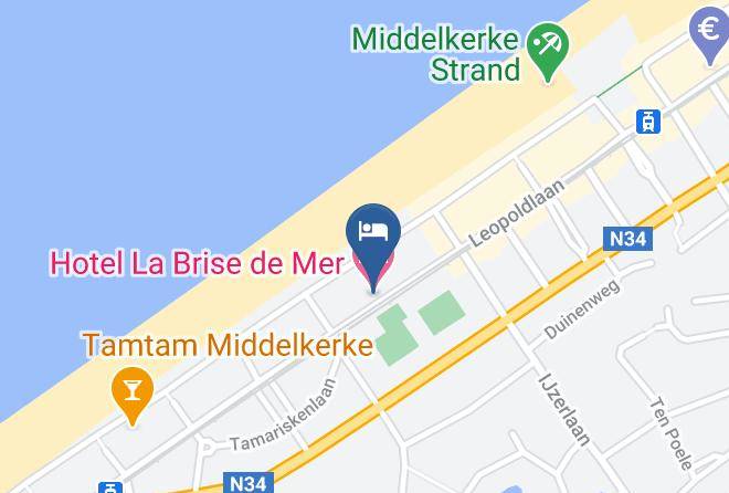 West Flanders - Hotel De Zeebries Maps