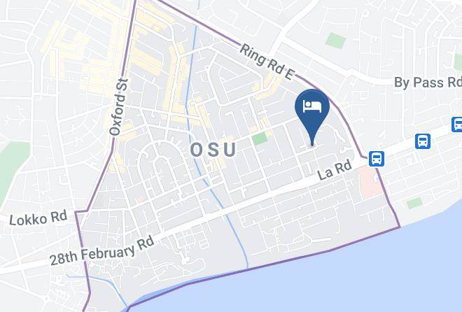 Accra - Hotel De Zews Maps