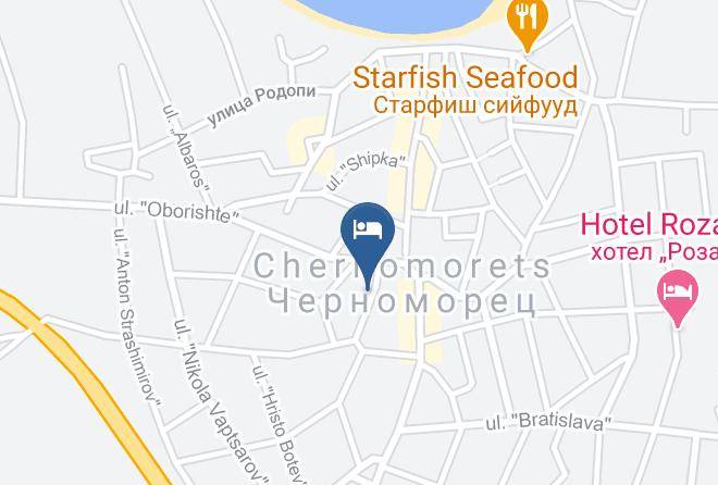 Sozopol - Hotel Debi Maps