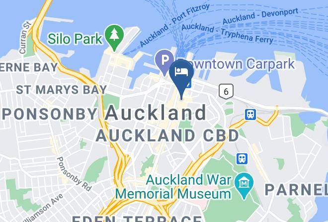 Auckland Auckland Central - Hotel Debrett Maps