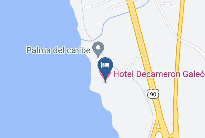 Santa Marta - Hotel Decameron Galeon Maps