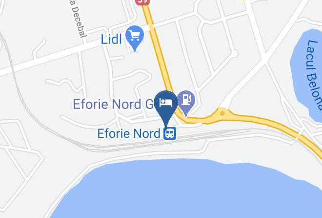 Eforie - Hotel Decebal Eforie Nord Maps