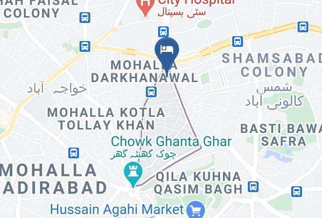 Islamabad - Hotel Decent Lodge Maps