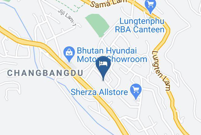 Thimphu - Hotel Dechen Olakha Maps