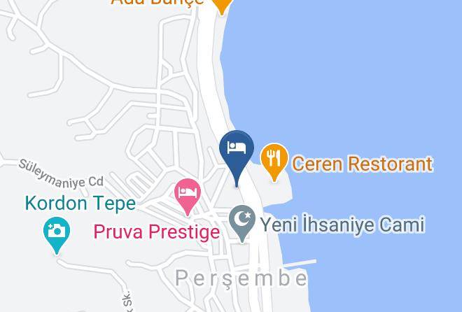 Persembe - Hotel Dedeevi Maps