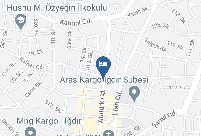 Igdir Baglar - Hotel Dedemin 2 Maps