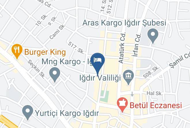 Igdir Baglar - Hotel Dedemin Maps
