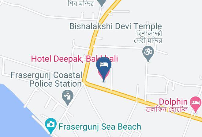 Hotel Deepak Bakkhali Map