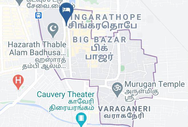 Tiruchirappalli - Hotel Deepam Maps