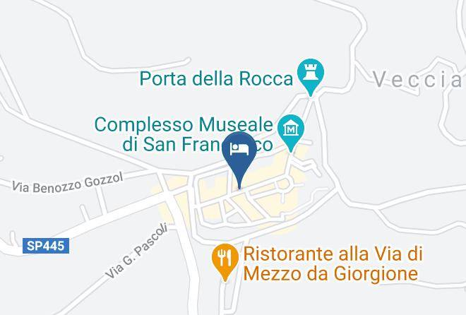 Perugia - Hotel Degli Affreschi Maps