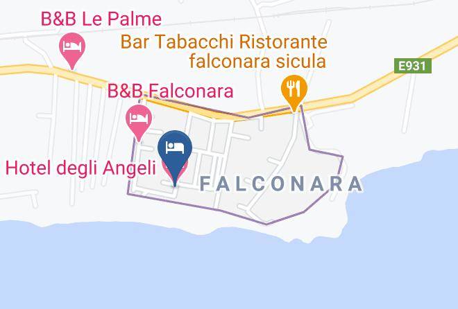 Caltanissetta - Hotel Degli Angeli Maps
