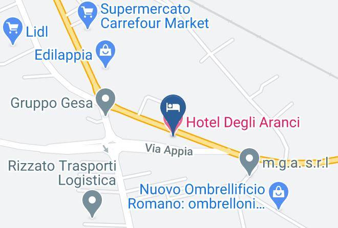 Hotel Degli Aranci Map