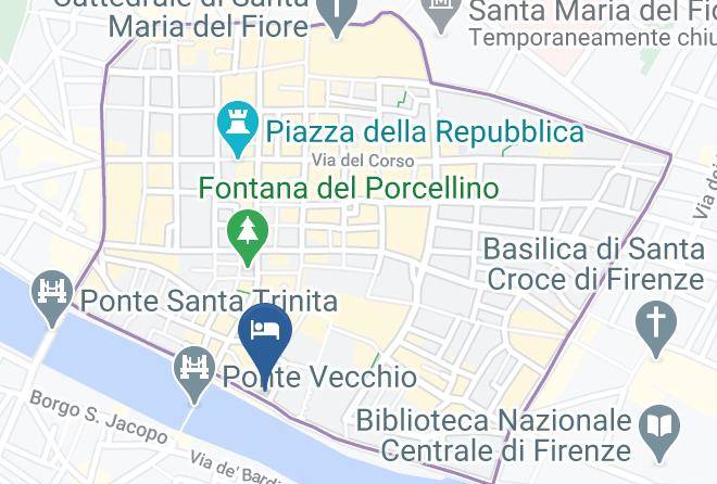 Florence - Hotel Degli Orafi Maps