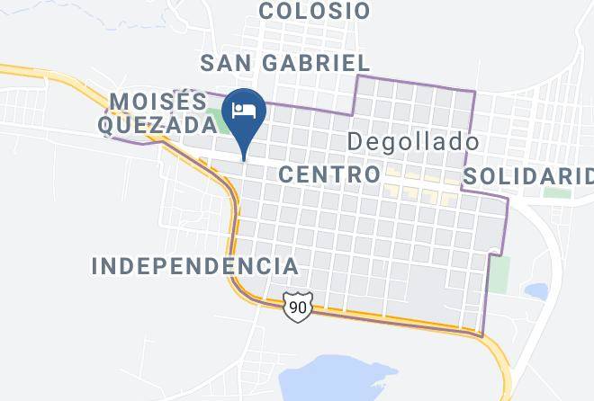 Degollado - Hotel Degollado Maps