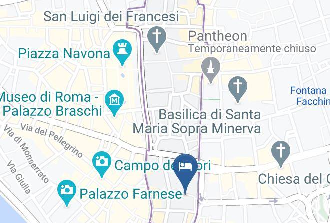 Rome - Hotel Dei Barbieri Maps
