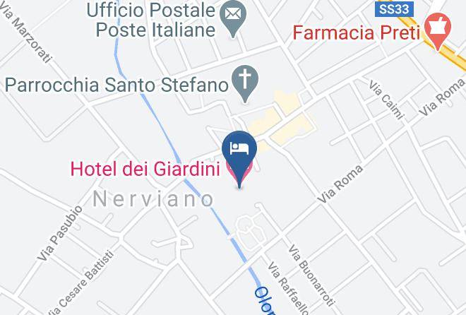 Milan - Hotel Dei Giardini Maps