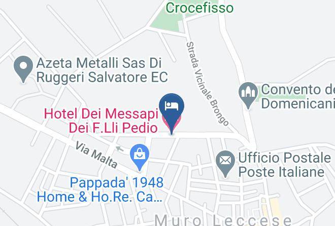 Lecce - Hotel Dei Messapi Dei F Lli Pedio Snc Maps