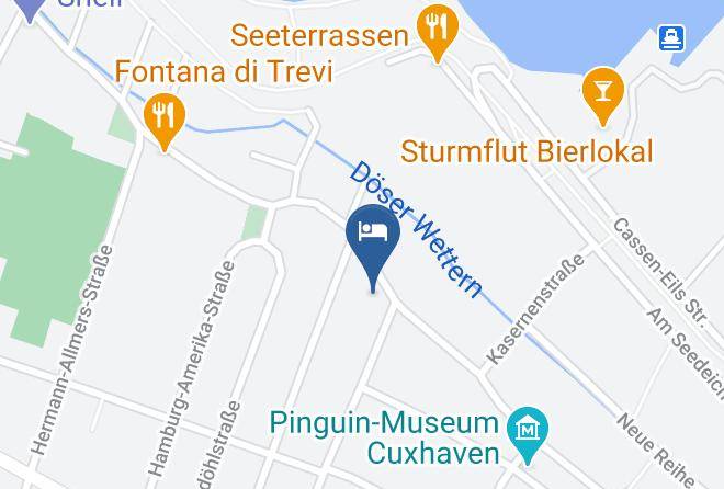 Cuxhaven - Hotel Deichvoigt Maps