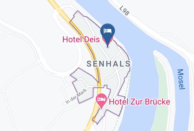 Cochem Zell - Hotel Deis Maps