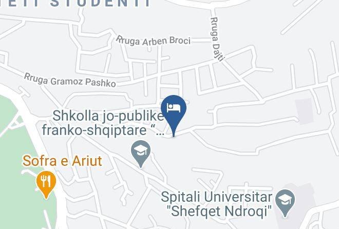 Tirana - Hotel Deja Maps