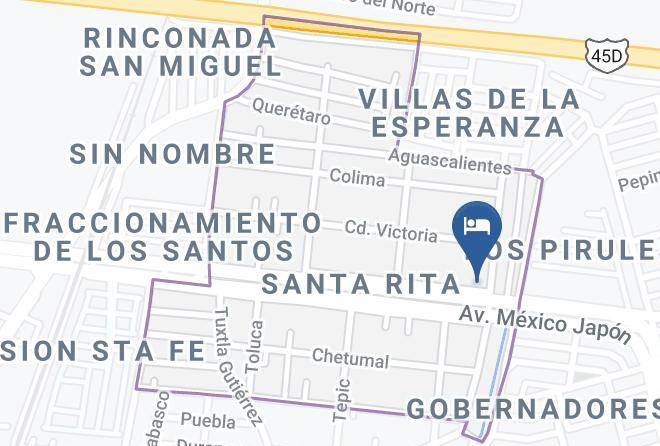 Celaya - Hotel Del Amor Maps