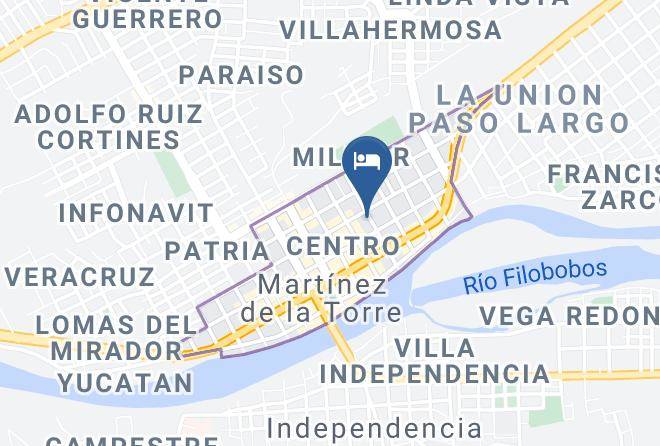 Martinez De La Torre - Hotel Del Arbol Maps