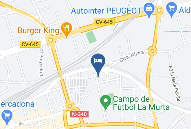 Valencia - Hotel Del Arbol Maps