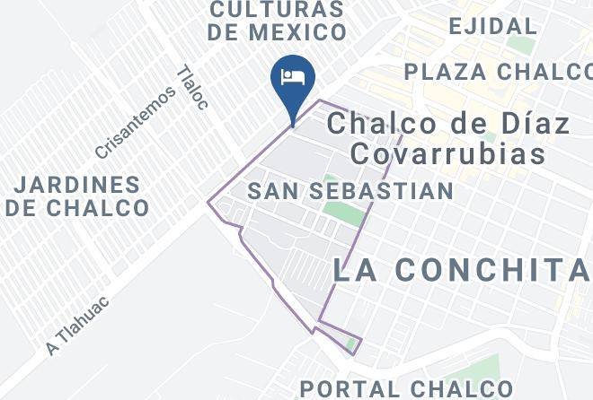 Chalco - Hotel Del Artillero Maps